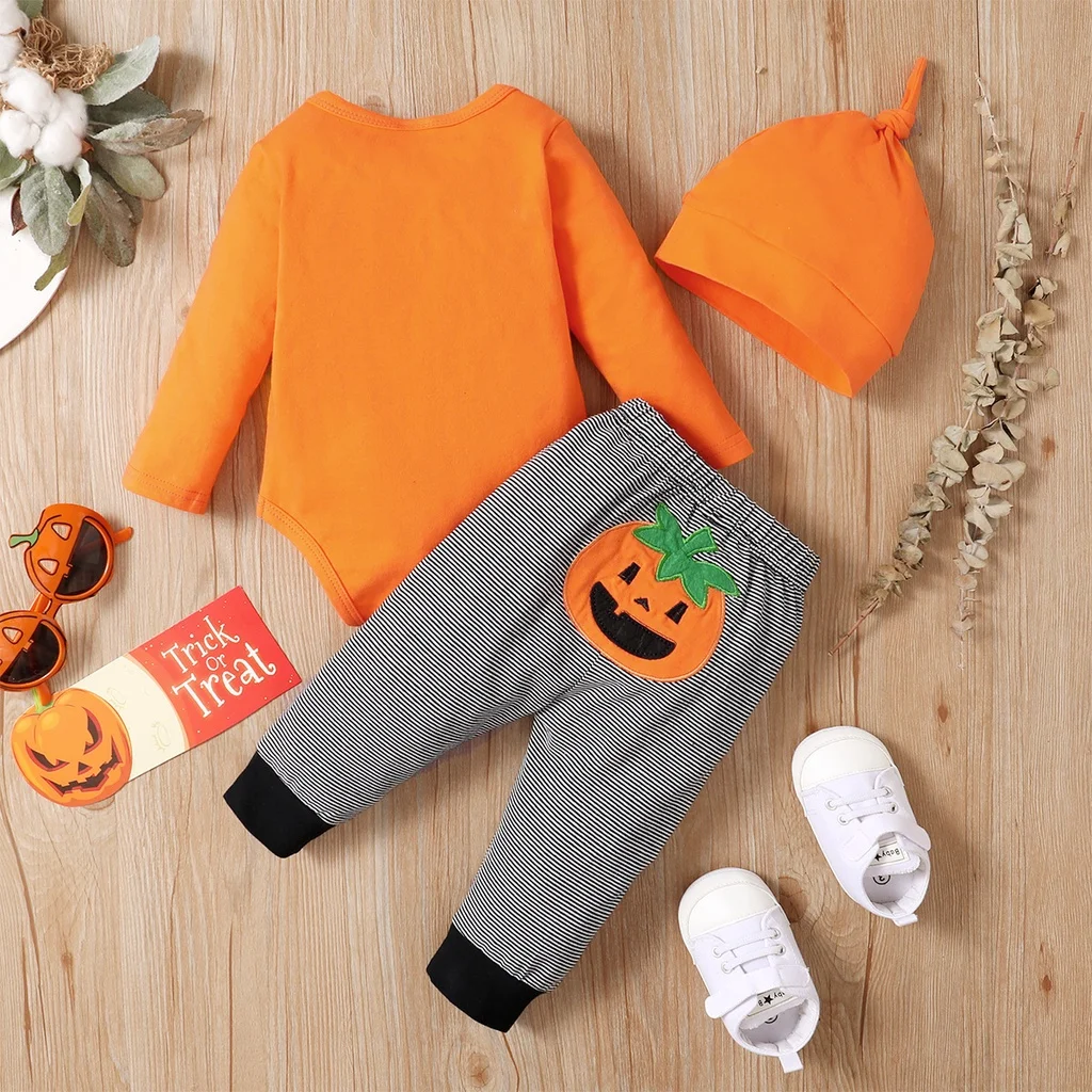 Disfraz de Halloween para bebé recién nacido con body y sombrero - imagen 2