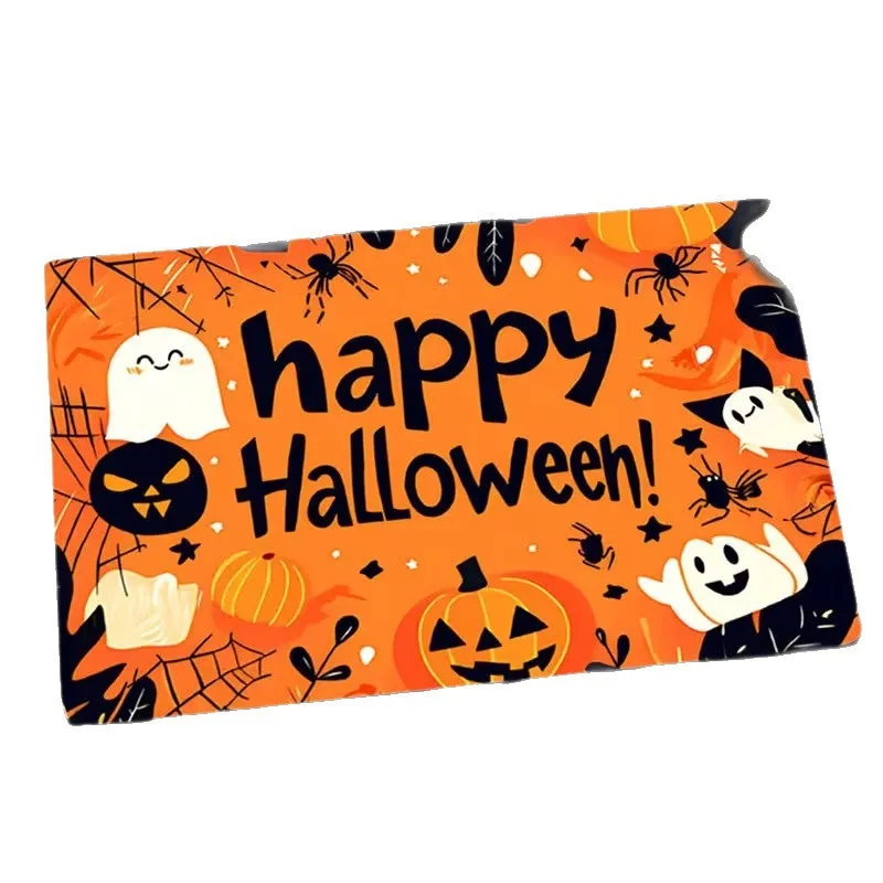 Alfombra Halloween terciopelo resistente y fácil de cuidar - imagen 5