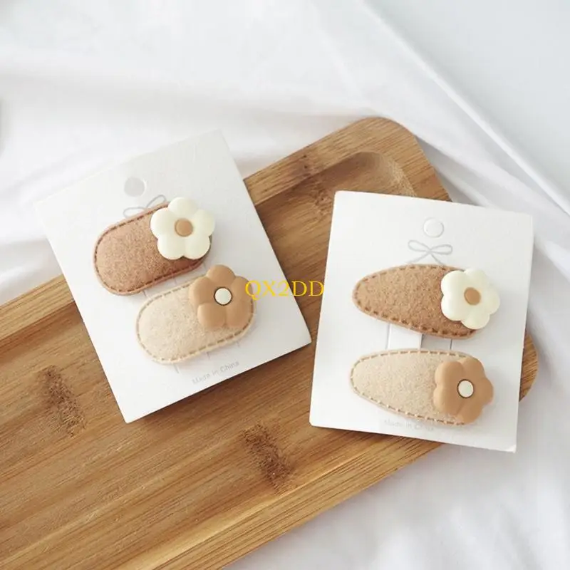 Pasadores de flores niña – Clips suaves para vestidos infantiles - imagen 4