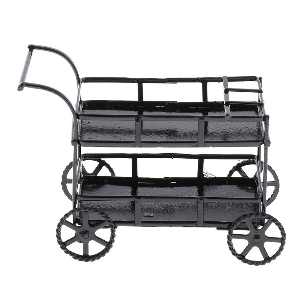 Carrito de comedor metálico para muñecas - imagen 2