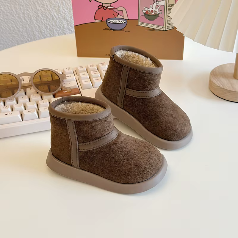 Botas de nieve para bebé con suela antideslizante y forro cálido - imagen 2