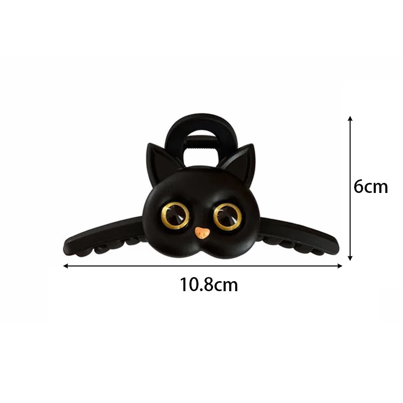 Horquilla con diseño de monstruo divertido y estilo cat/creepy