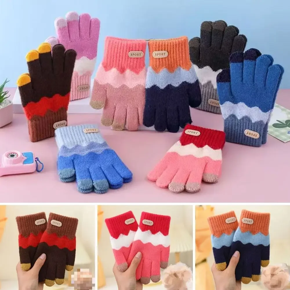 Guantes de invierno térmicos acolchados para niños - imagen 5
