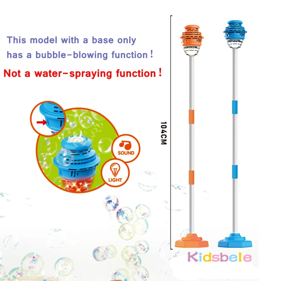 Máquina de burbujas automática con luces LED para niños - imagen 5