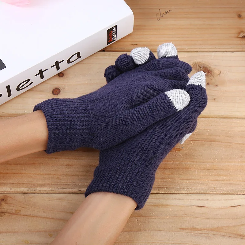 Guantes con estética divertida para invierno