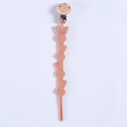 Cadena chupete silicona bebé forma conejo