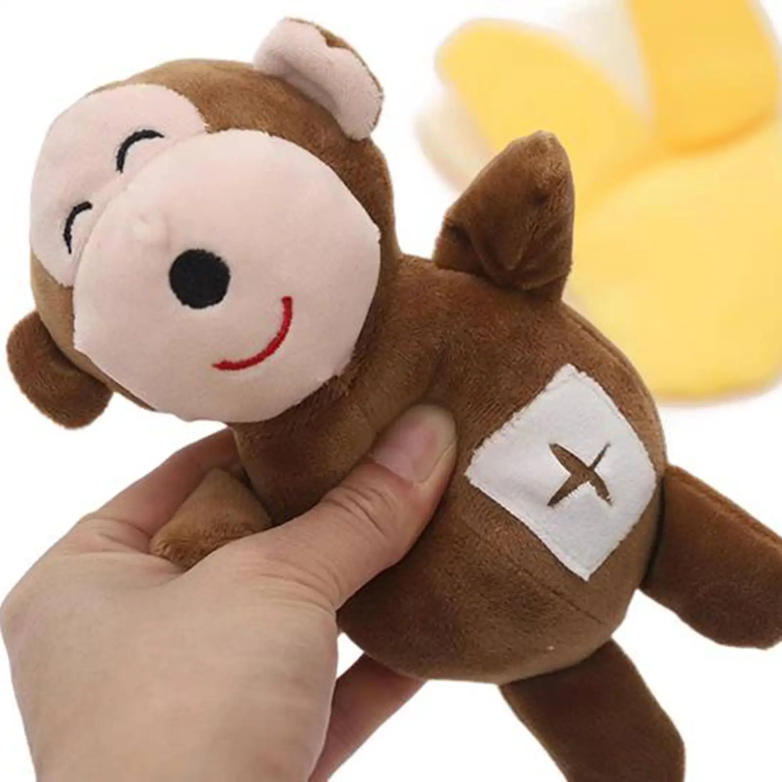Juguete chirriante para perros de peluche suave para masticar - imagen 3