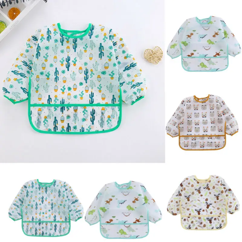 Babero impermeable ajustable para bebé y niños pequeños - imagen 3