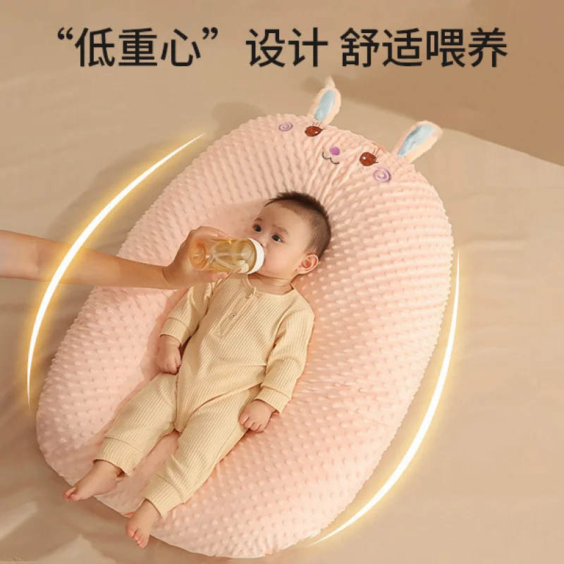 Almohada de lactancia antipolen para bebé – cómoda para dormir - imagen 4