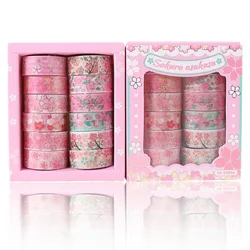 Cinta washi Sakura decorativa para álbum de recortes y diario