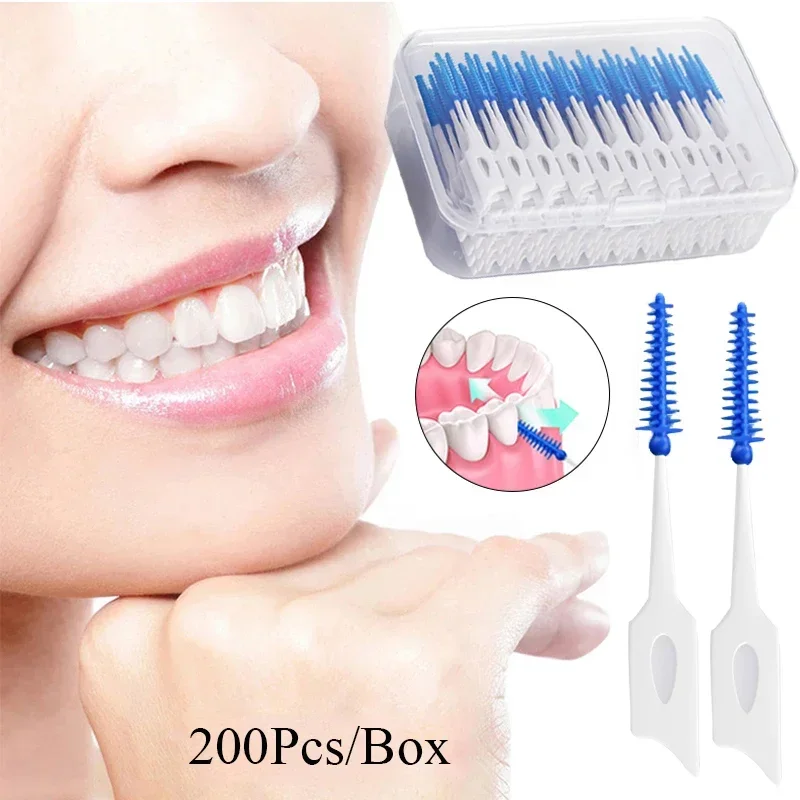 Cepillos interdentales para limpiar entre dientes, cuidado bucal - imagen 5