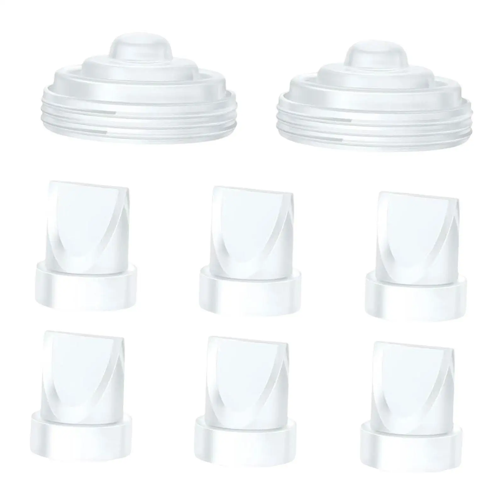 Válvulas y diafragma M5 de silicona tipo pato para extractor de leche - imagen 5