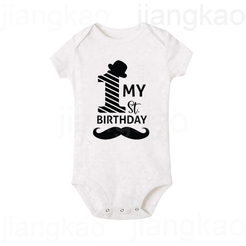 Mr. One Body bebé cumpleaños manga corta – Pelele recién nacido
