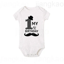 Mr. One Body bebé cumpleaños manga corta – Pelele recién nacido