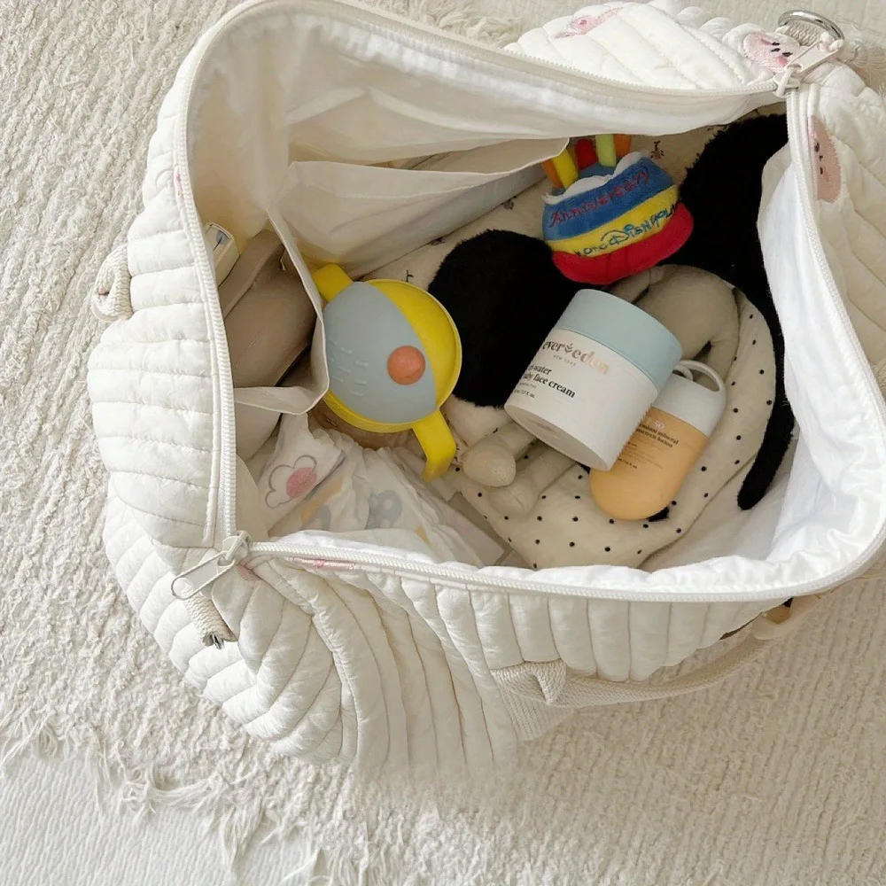 Bolso de pañales grande multifuncional para maternidad y viajes - imagen 5