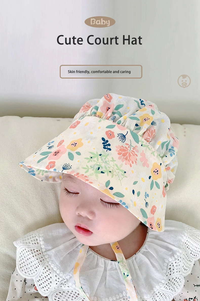 Vista lateral del sombrero con visera protectora
