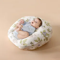 Almohada de soporte para cuello de bebé con dibujos animados
