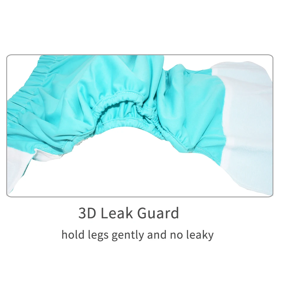 EEZKOALA Pañal reutilizable adulto – TPU ajustable e impermeable - imagen 2