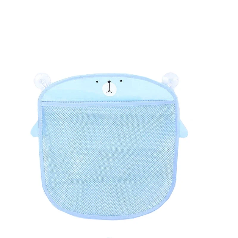 Bolsa de baño bebé con ventosa para juguetes malla - imagen 5