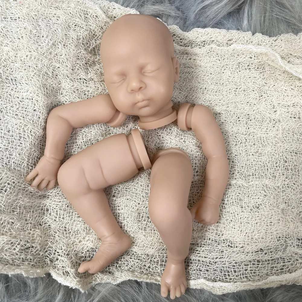 Kit muñeca reborn de vinilo para bebé – Piezas DIY sin montar - imagen 2
