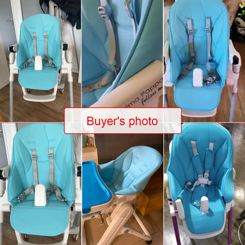 Prima Pappa Zero 3 Peg Perego Cojín para silla alta Cuero PU - imagen 4