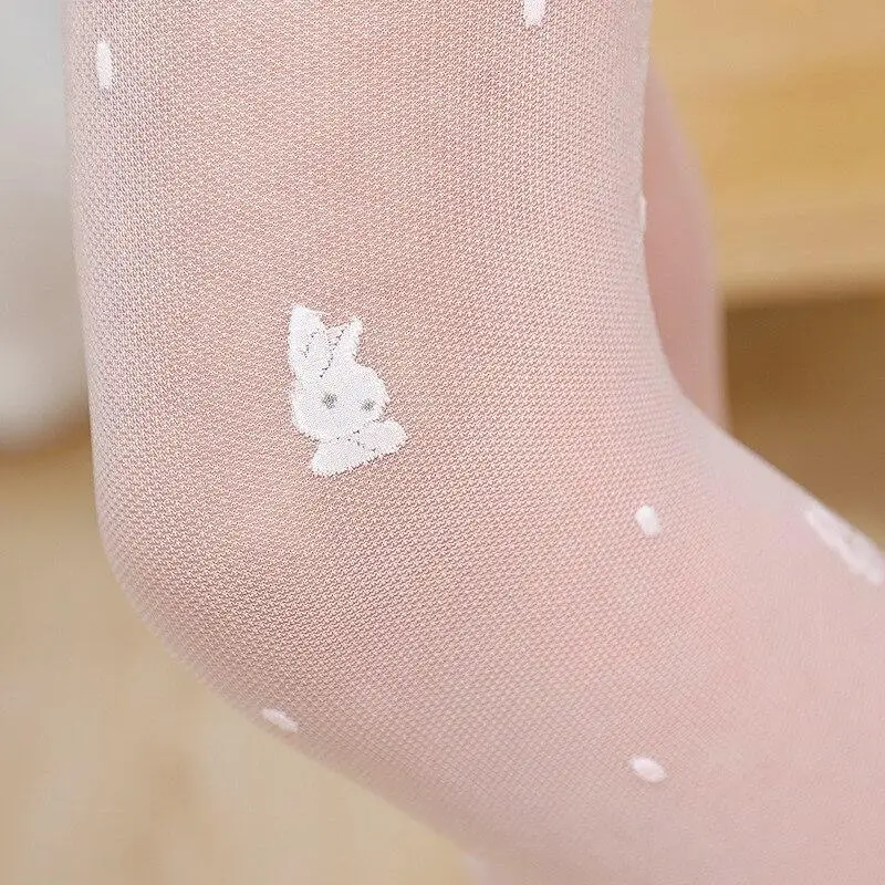 Pantimedias antimosquitos de verano con estampado conejo