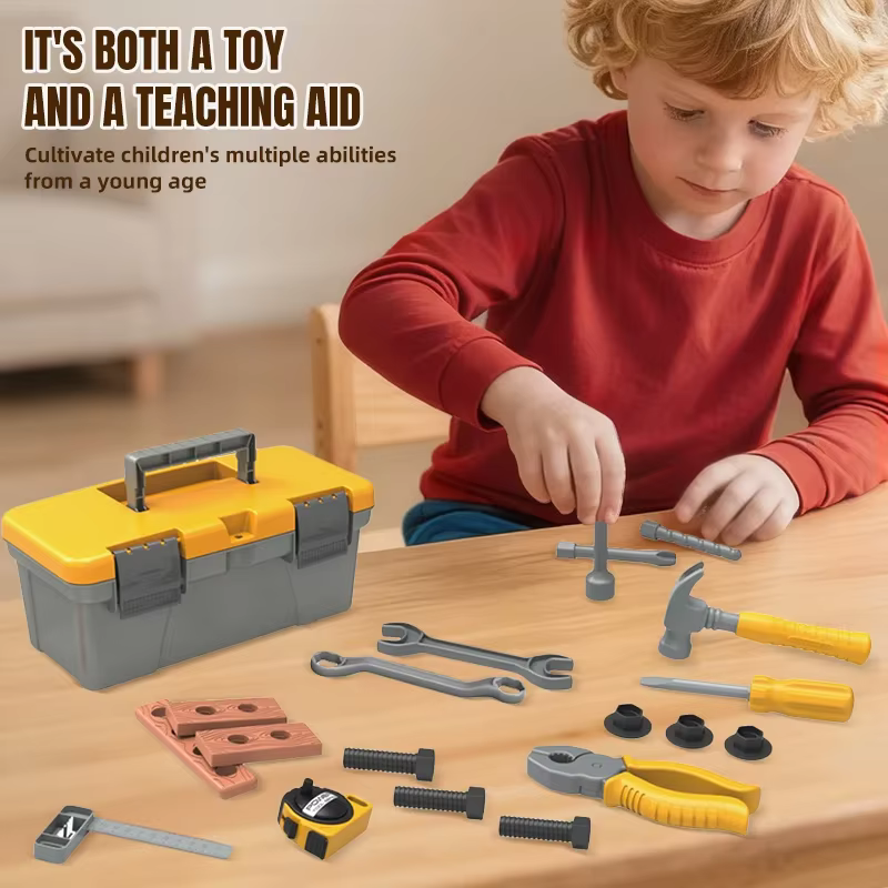 Kit de herramientas de reparación infantil – Juego educativo DIY - imagen 3