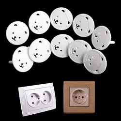 Vvocci protector de enchufes para bebés con diseño de oso