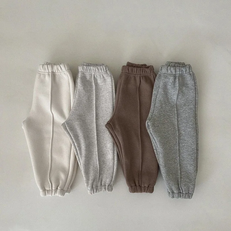 Pantalones deportivos holgados de algodón para niños – unisex