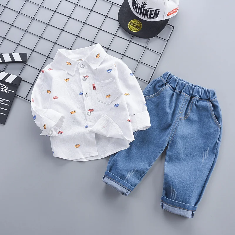 Chándal infantil de primavera y otoño para bebés – Conjunto informal - imagen 4