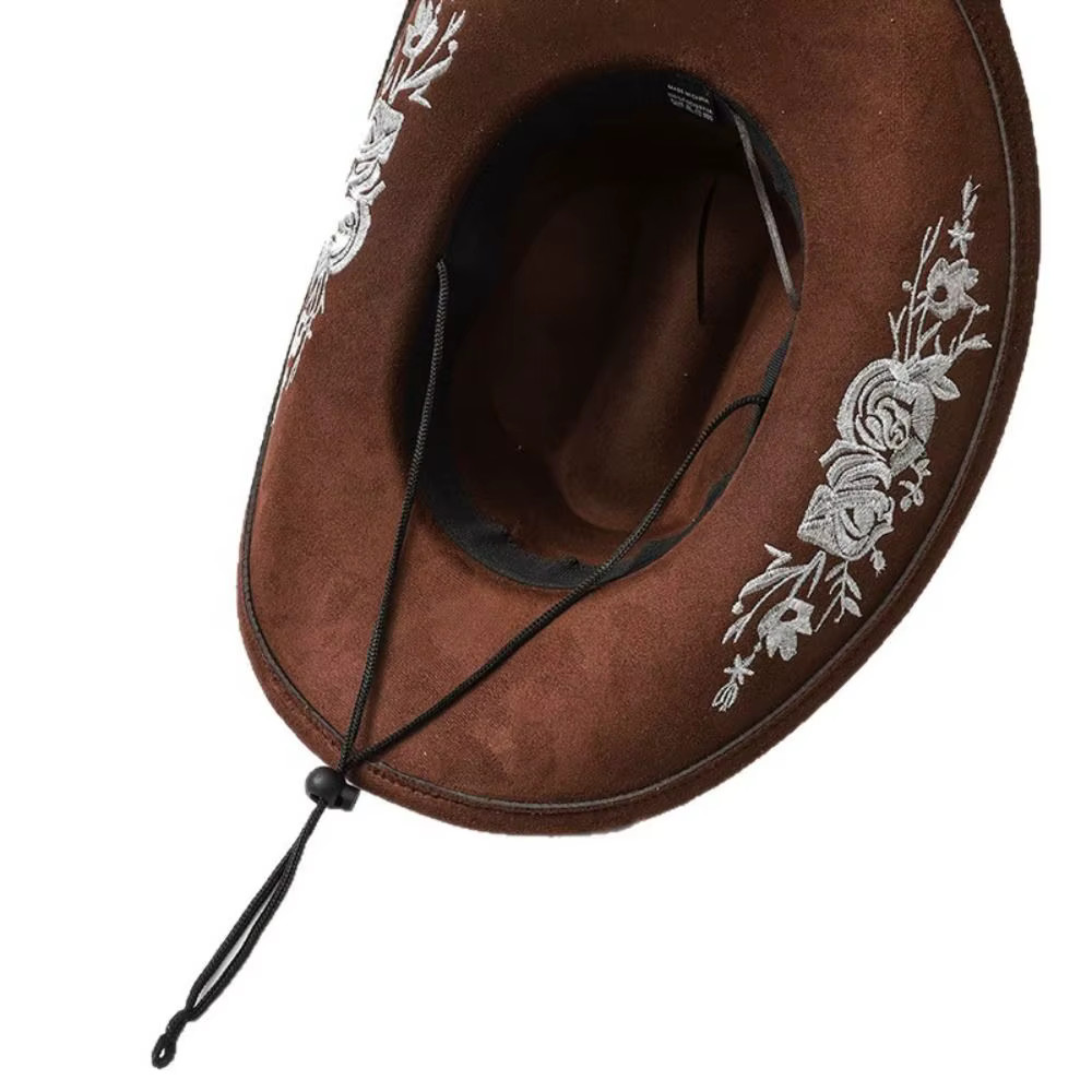 Combinación del sombrero con atuendo casual