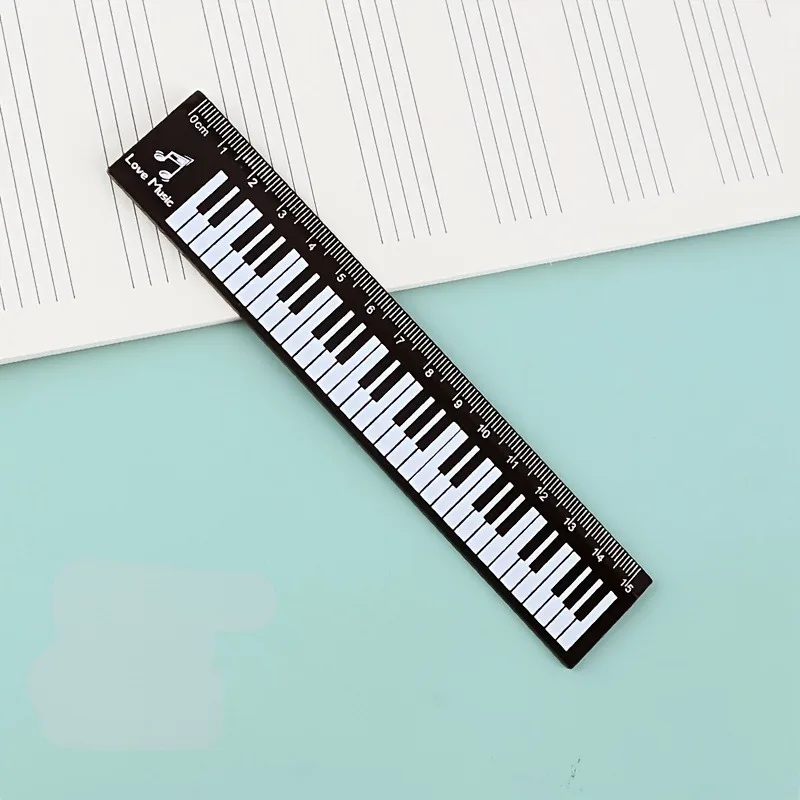 Regla marcapáginas de piano musical para cuaderno - imagen 2