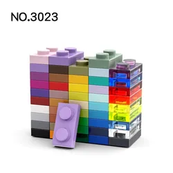 MOC 3023 Ladrillos 1x2 compatibles - Juguete educativo para niños