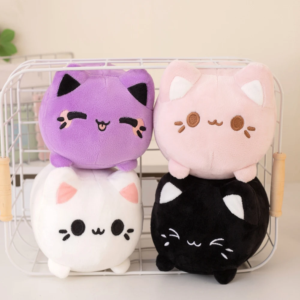 Peluche de gato negro estilo kawaii suave para regalar - imagen 4