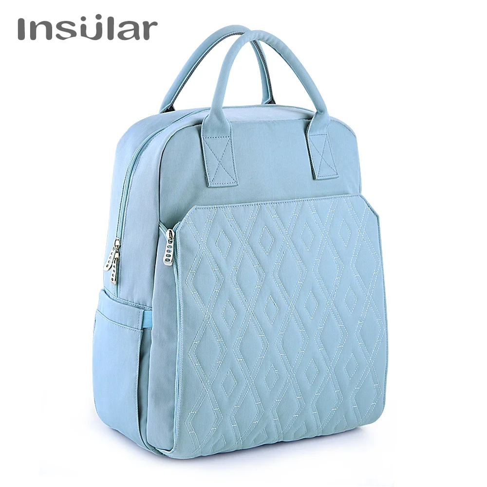 Bolsa de pañales momia impermeable multifunción para viajes - imagen 2