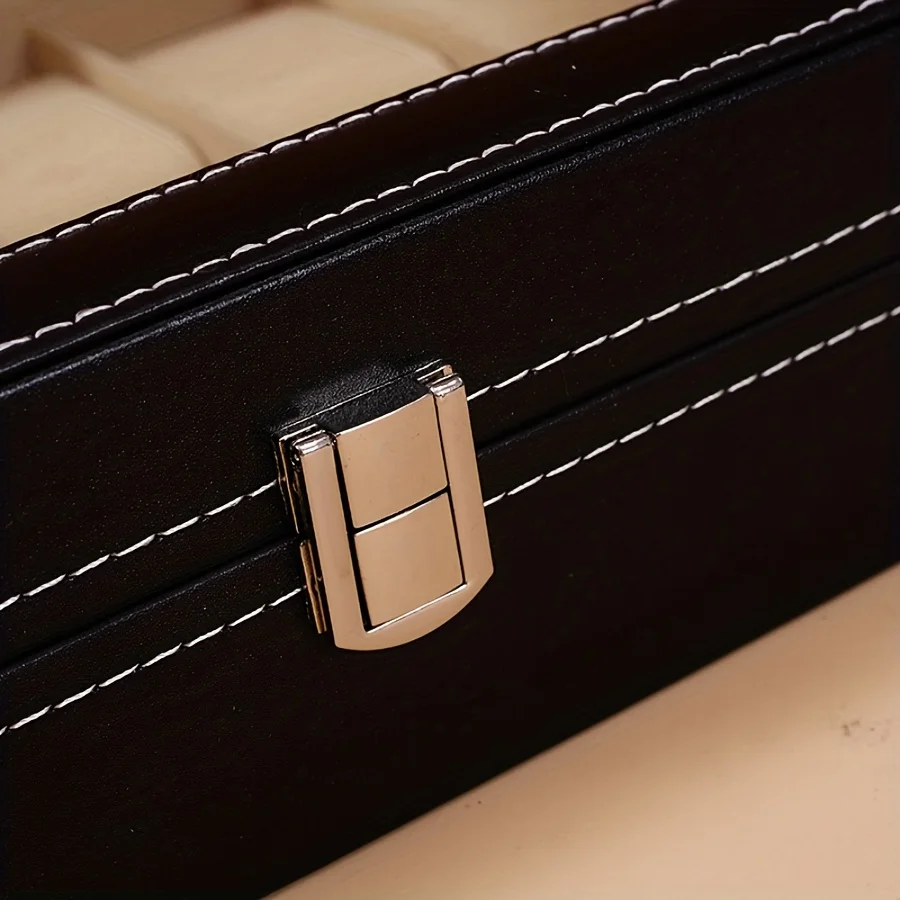 Organizador de relojes con cerradura y almohadillas extraíbles - imagen 5