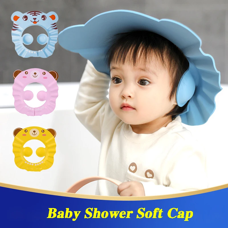 Gorro ajustable suave para bebé con protección de oídos - imagen 3
