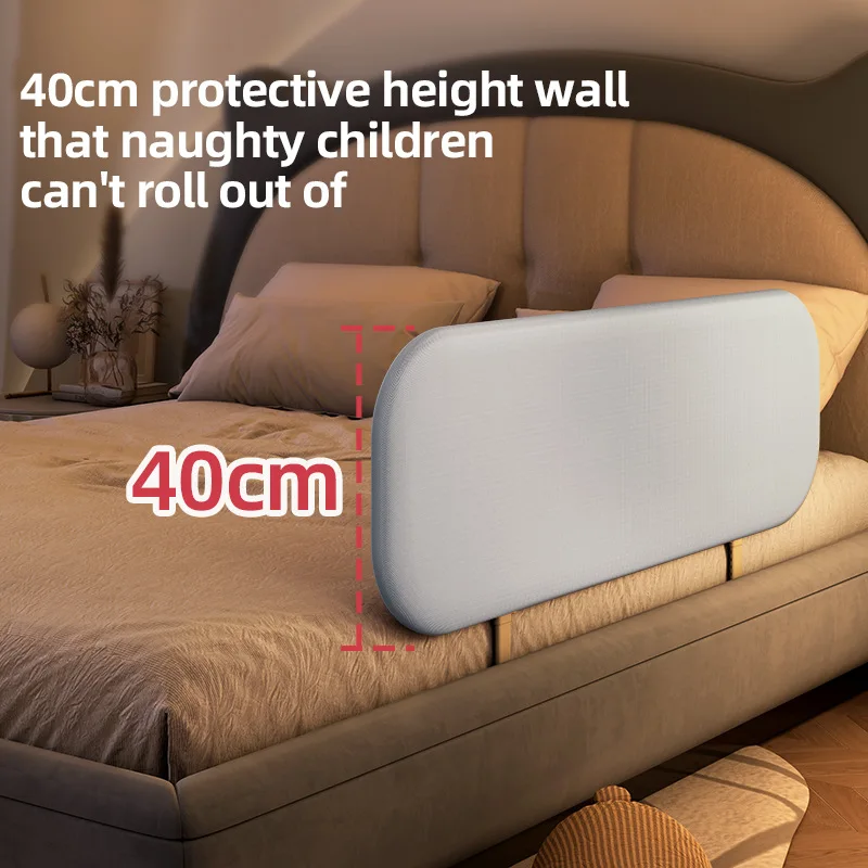 Barandilla de cama plegable segura para bebé - imagen 5