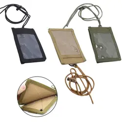 MOLLE portacarnet infantil con funda para tarjetas y cordón seguro