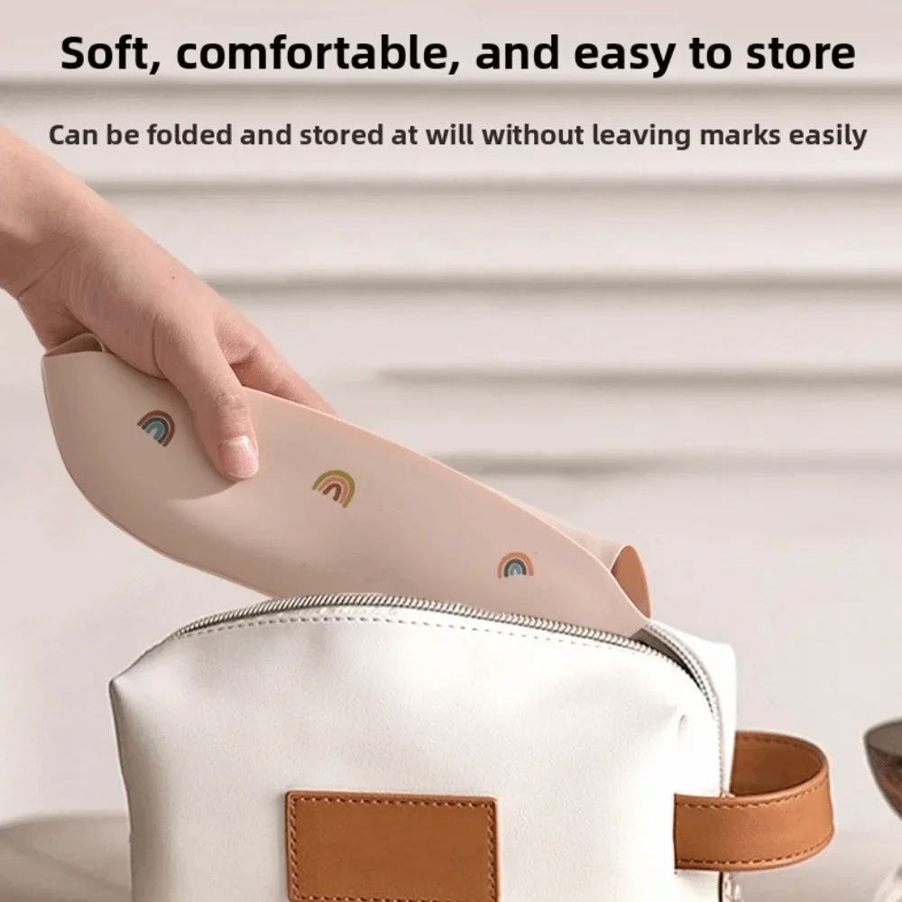 Babero de silicona impermeable para comer con correa ajustable - imagen 4