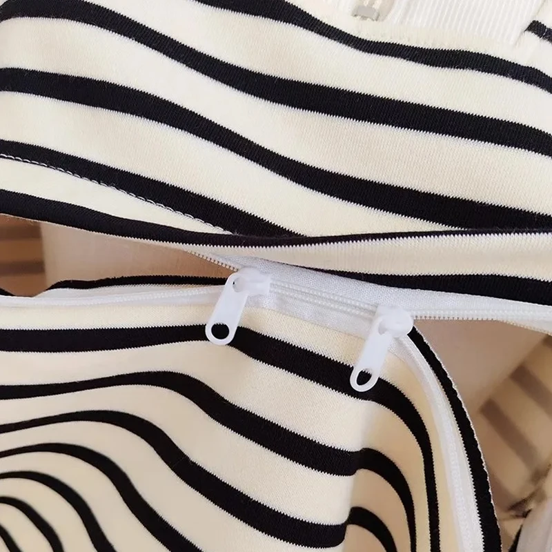 Blusa premamá de rayon manga larga para embarazo y lactancia - imagen 5