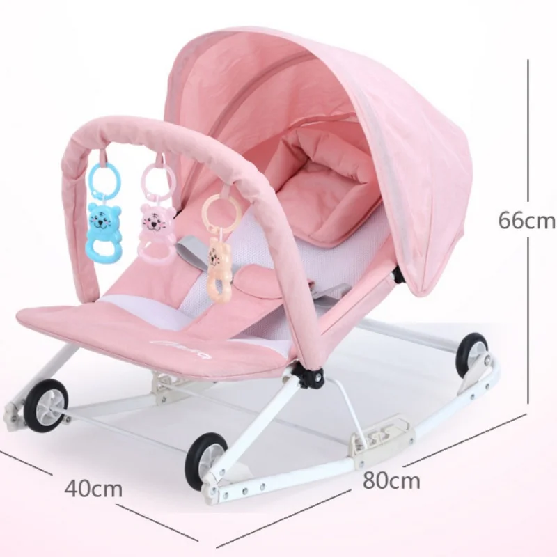 Mecedora plegable para bebé recién nacido, cómoda y fácil de lavar - imagen 5