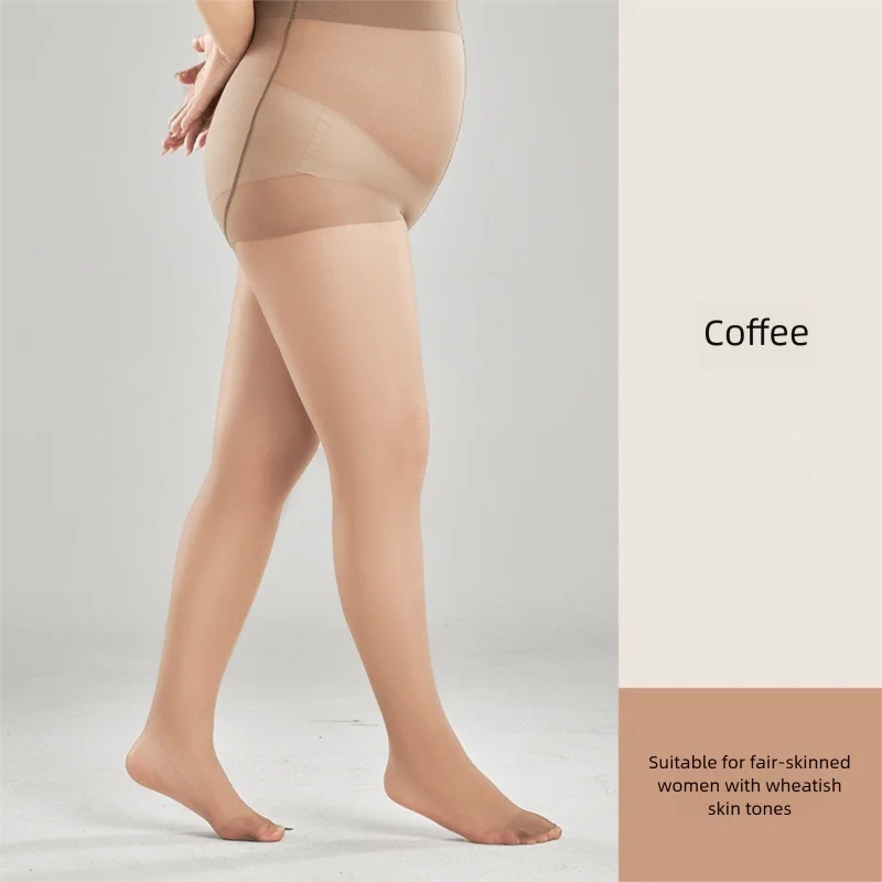 Medias ultrafinas antienganches de talla grande, cómodas y elásticas - imagen 3
