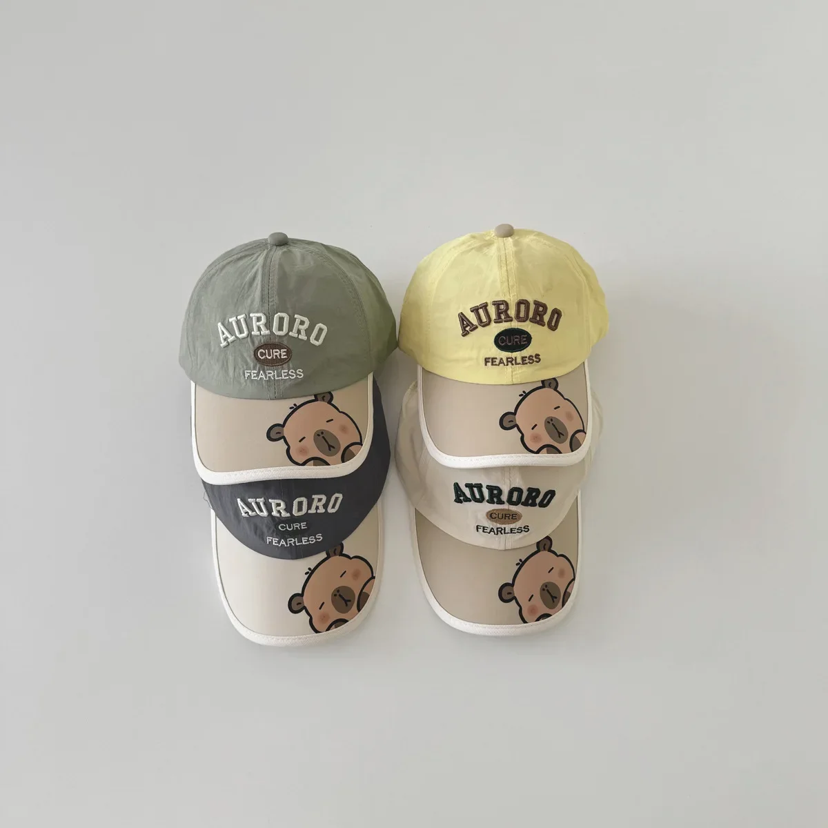 Gorra de béisbol con capibara y algodón suave – Primavera/Verano - imagen 3