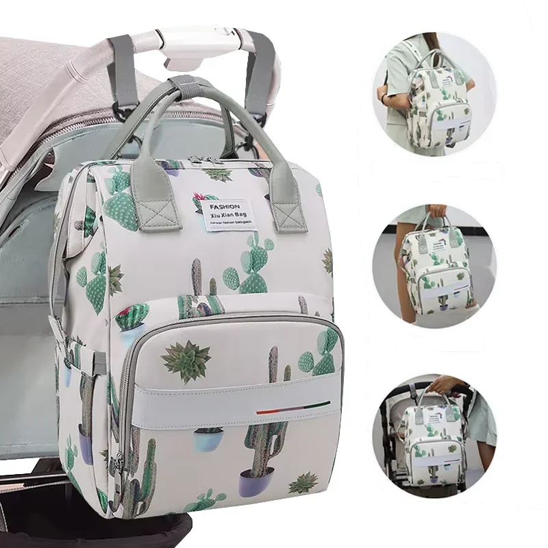 Mochila cambiador para cochecito con diseño moderno