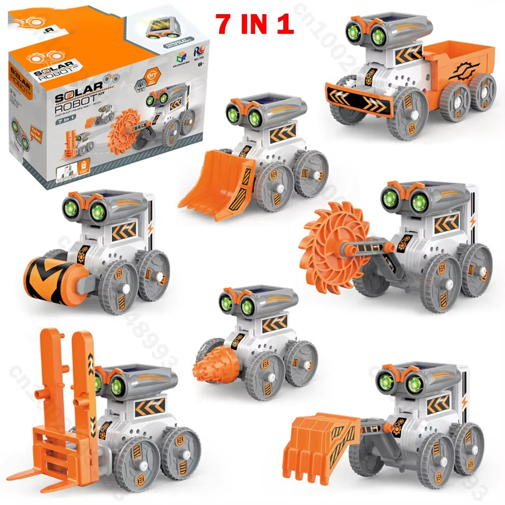 Robot solar educativo con experimentos científicos para niños - imagen 3