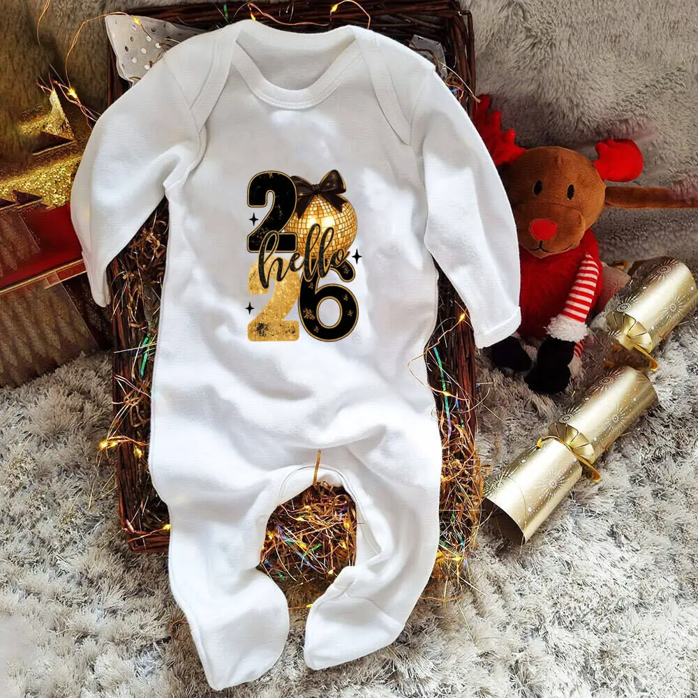 Babygrow pelele de bebé invierno Mi primer traje de dormir para fiesta