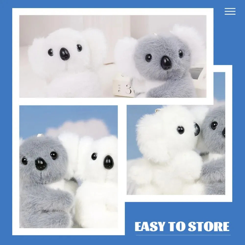 Mini koala de peluche con llavero suave, ideal para regalar a niños - imagen 2