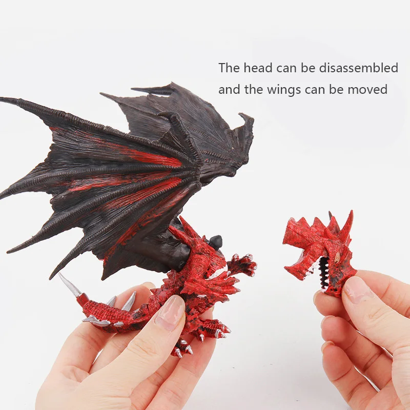 Dinosaurio volador 3D con alas – Figura decorativa para niños - imagen 4