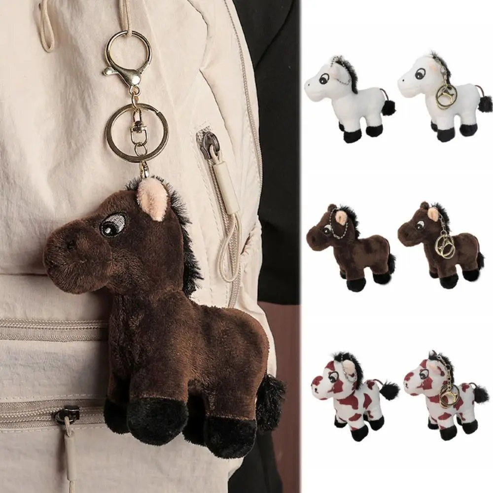 Llavero peluche de caballo para mochila infantil – Adorno decorativo - imagen 3
